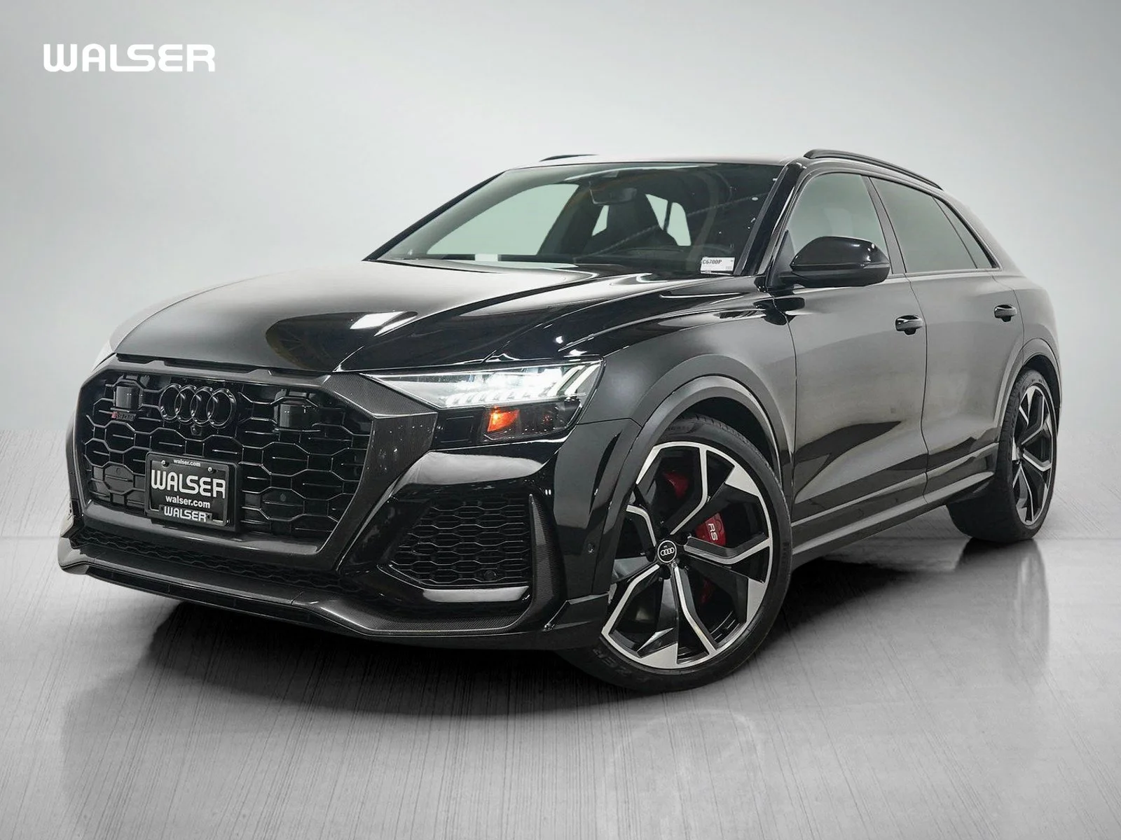 Used 2021 Night Black Audi 4.0T image 1