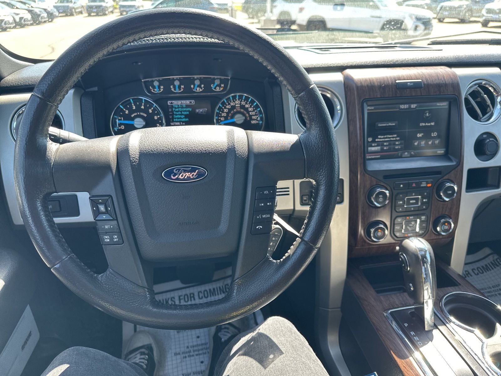 Used 2014 White Ford Lariat image 44