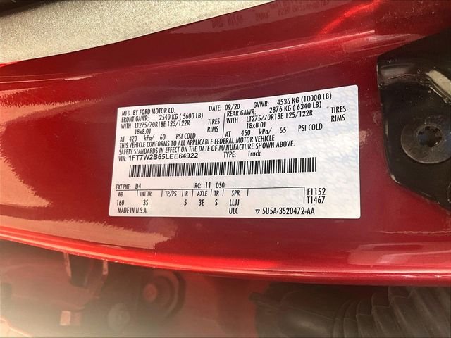 Used 2020 Red Metallic Ford XLT image 8