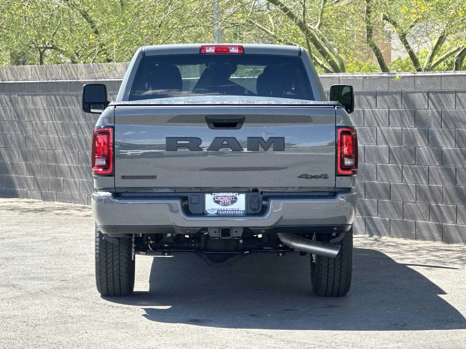New 2026 Ceramic Gray Clear-Coat Exterior Paint RAM Big Horn image 7