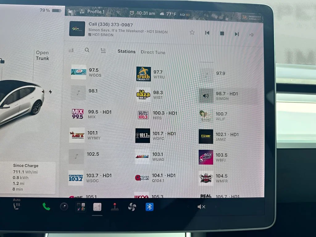 Used 2020 White Tesla Long Range image 13