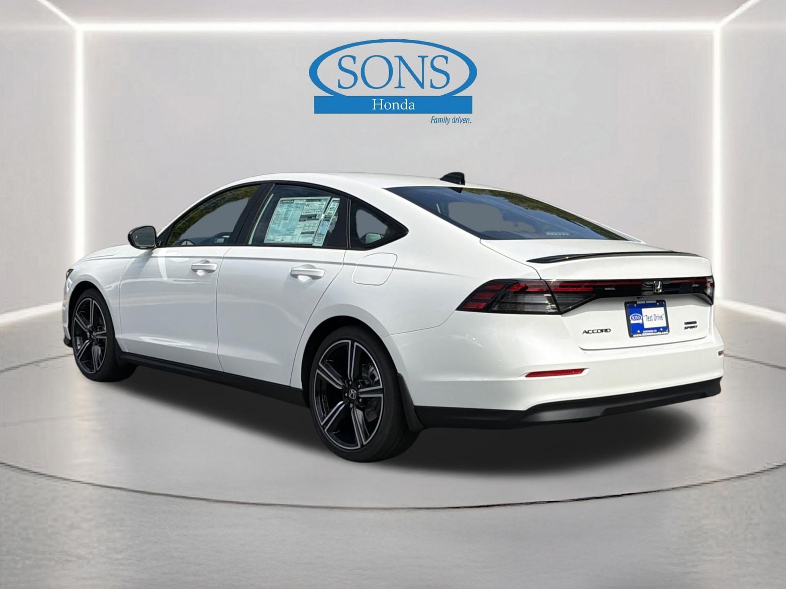 New 2026 Platinum White Pearl Honda Sport image 20