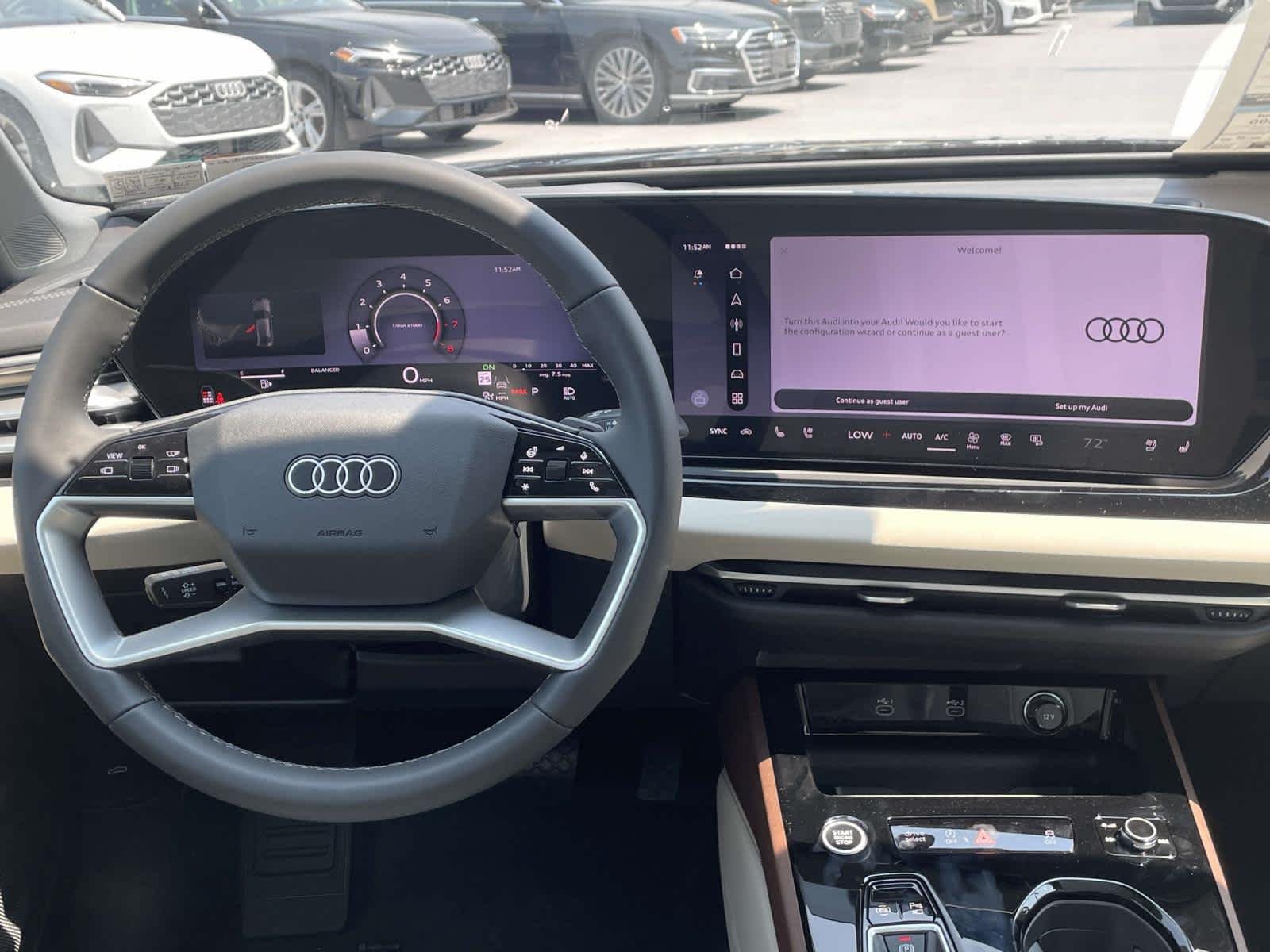 New 2026 0E0E/Black Audi Premium Plus image 2