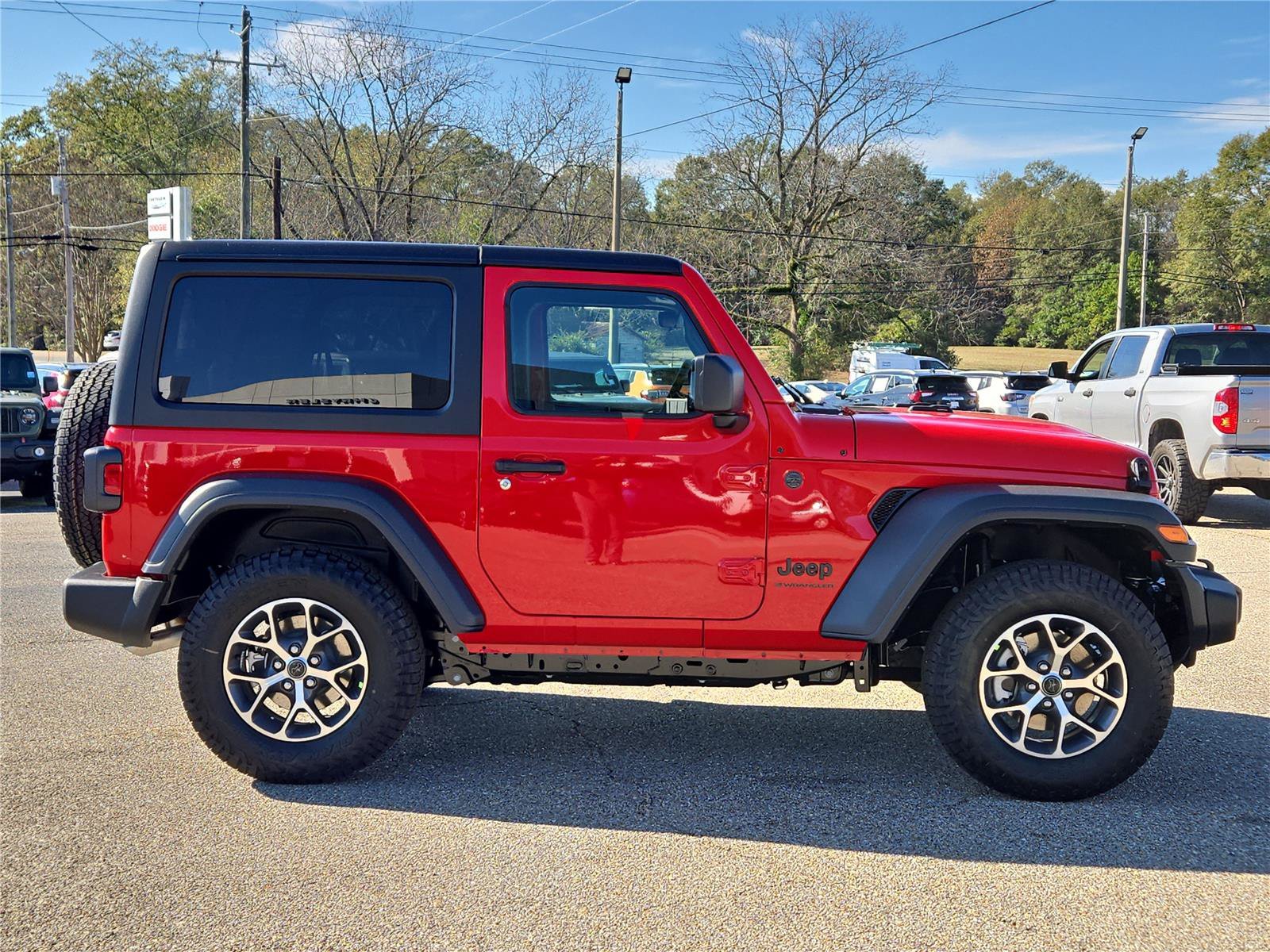 New 2026 Firecracker Red Clearcoat Jeep Sport S image 5