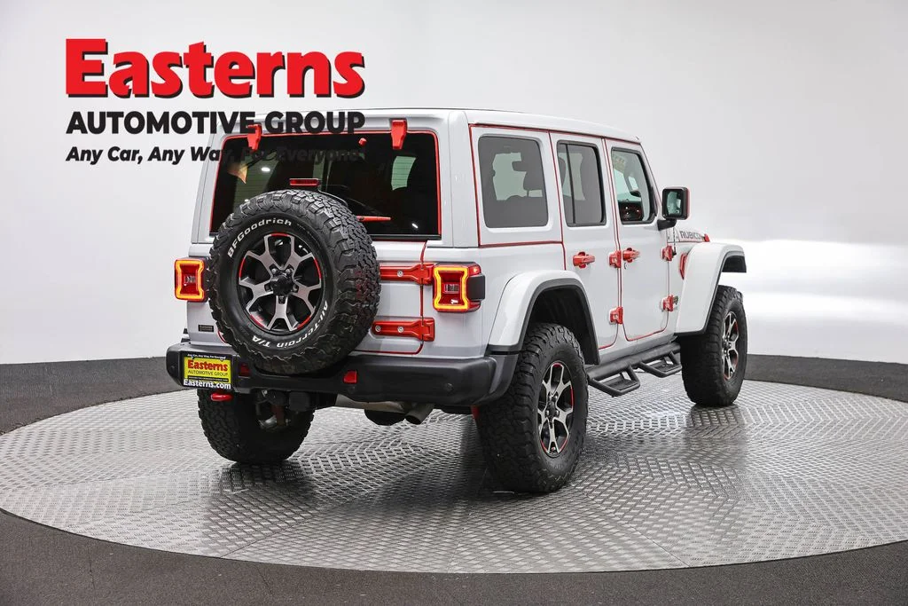 Used 2020 White Jeep Unlimited Rubicon image 5