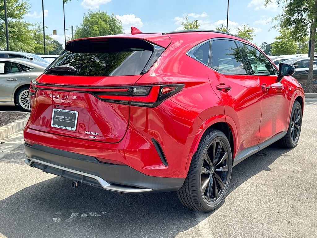 Certified Used 2024 Red Lexus 350 F SPORT Handling image 9