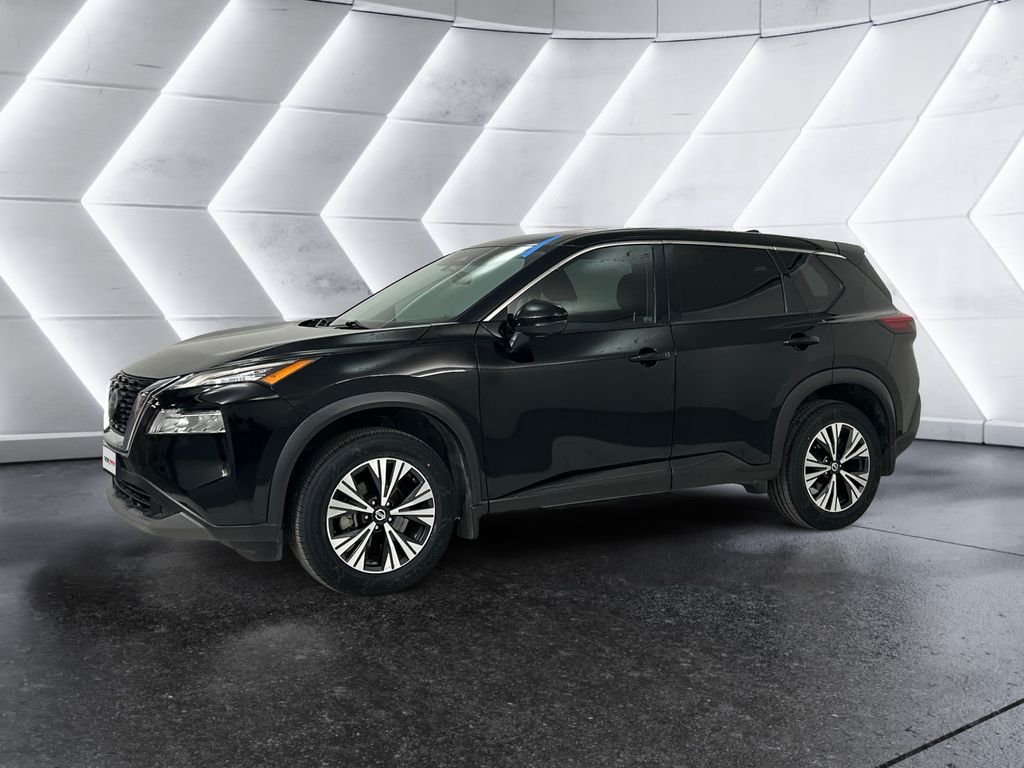 Used 2021 Black Nissan SV image 3