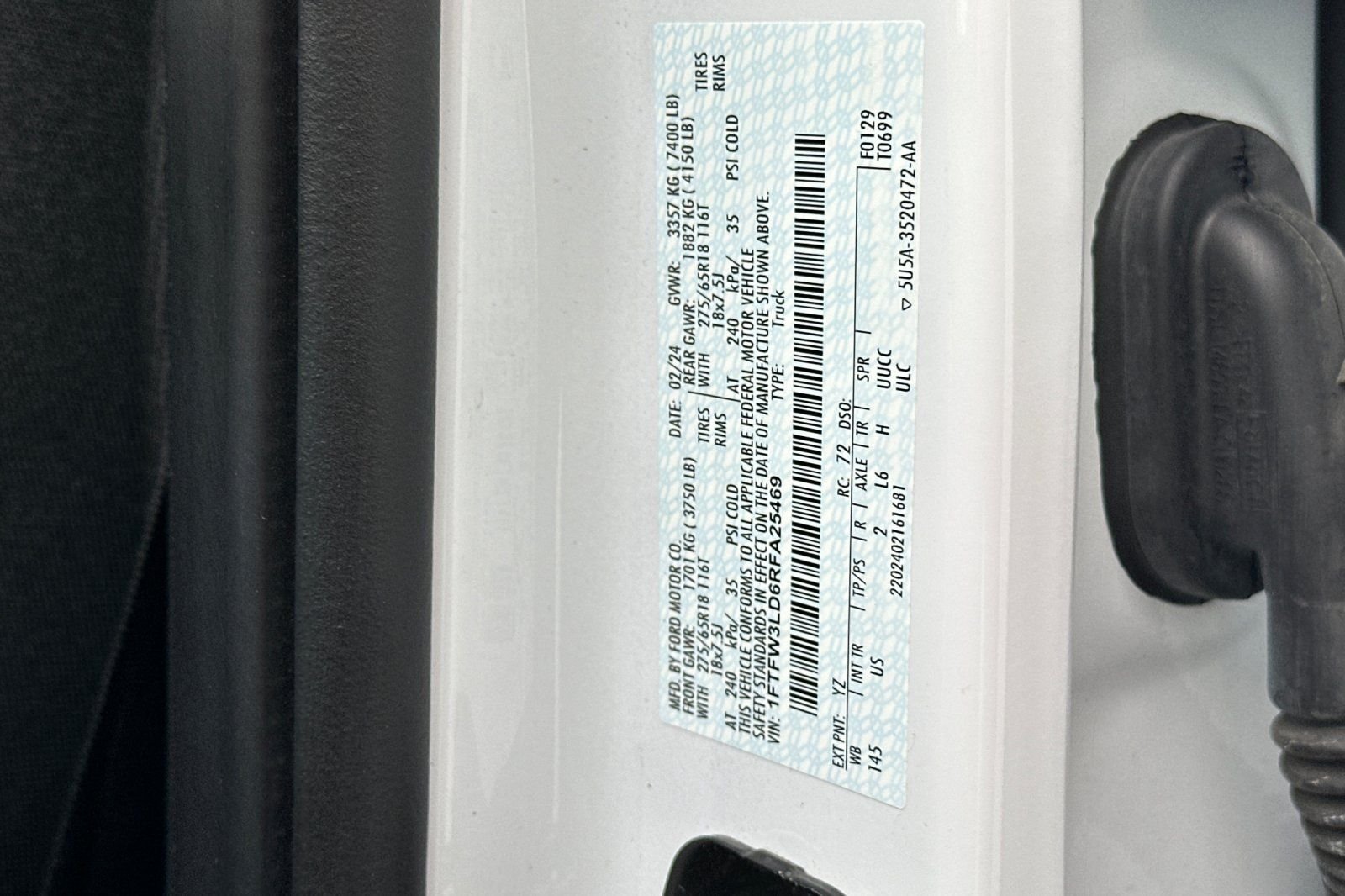 Used 2024 White Ford XLT image 32