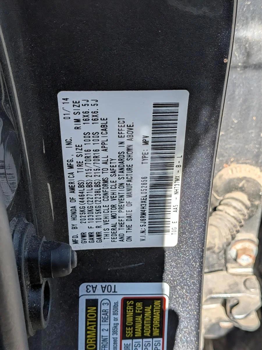Used 2014 Silver/Gray Honda LX image 16