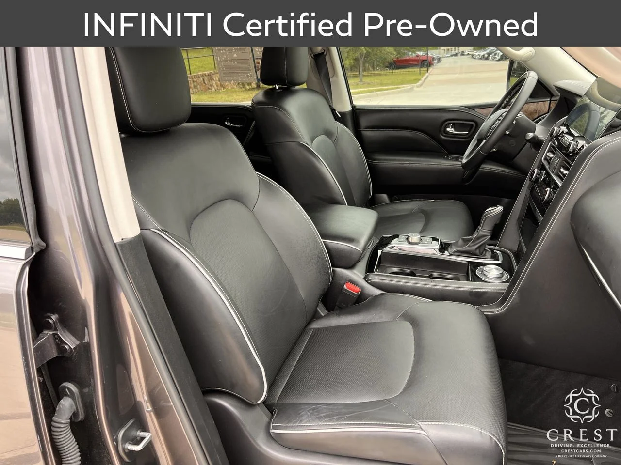 Certified Used 2023 Anthracite Gray INFINITI PREMIUM SELECT image 25