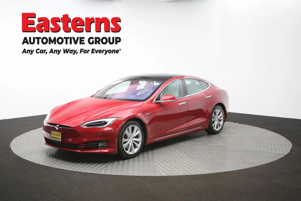 Used 2017 Red Tesla P100D image 53