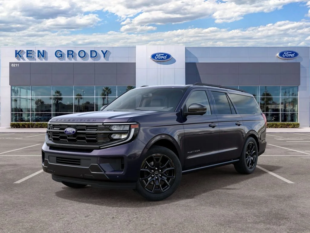 New 2027 Blue Ember Metallic Ford Platinum image 3