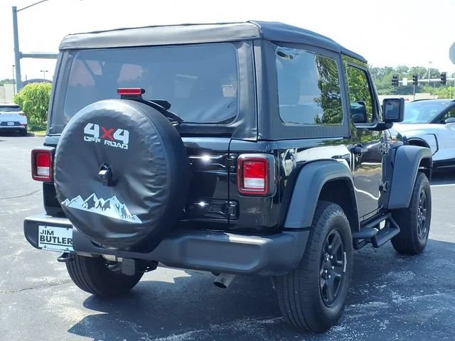 Used 2025 Black Jeep 2-Door Sport 4x4 image 22