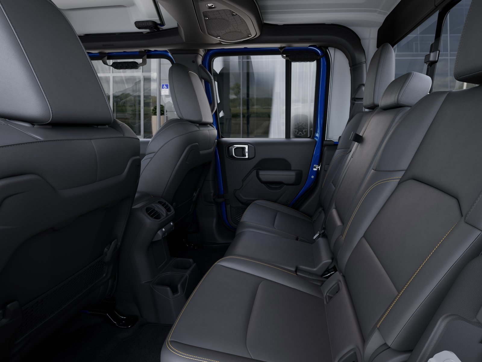 New 2026 Hydro Blue Pearl-Coat Exterior Paint Jeep Texas Trail image 23