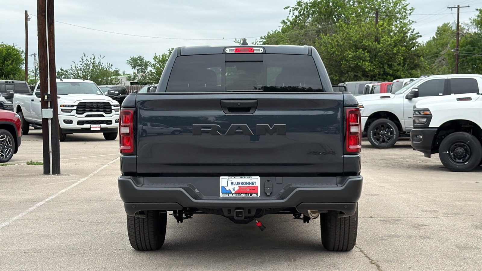 New 2026 Forged Blue Metallic Exterior Paint RAM Tradesman image 6