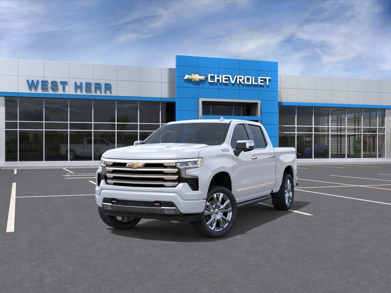 New 2026 Polar White Tricoat Chevrolet High Country image 8