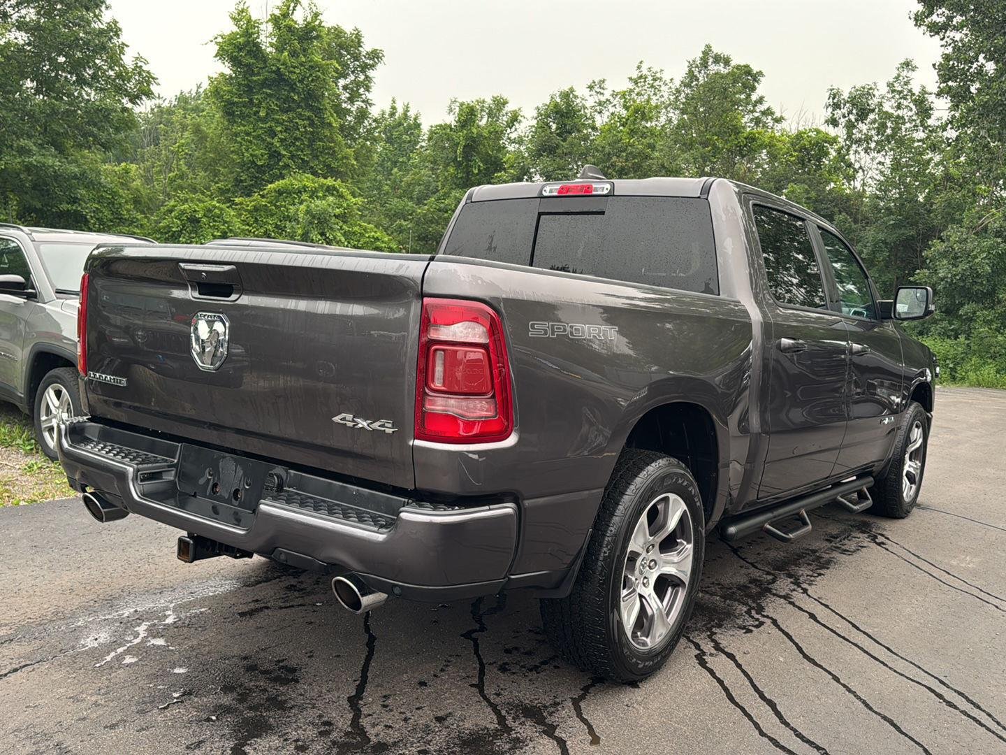 Used 2023 Granite Crystal Metallic Clearcoat Ram Laramie image 8