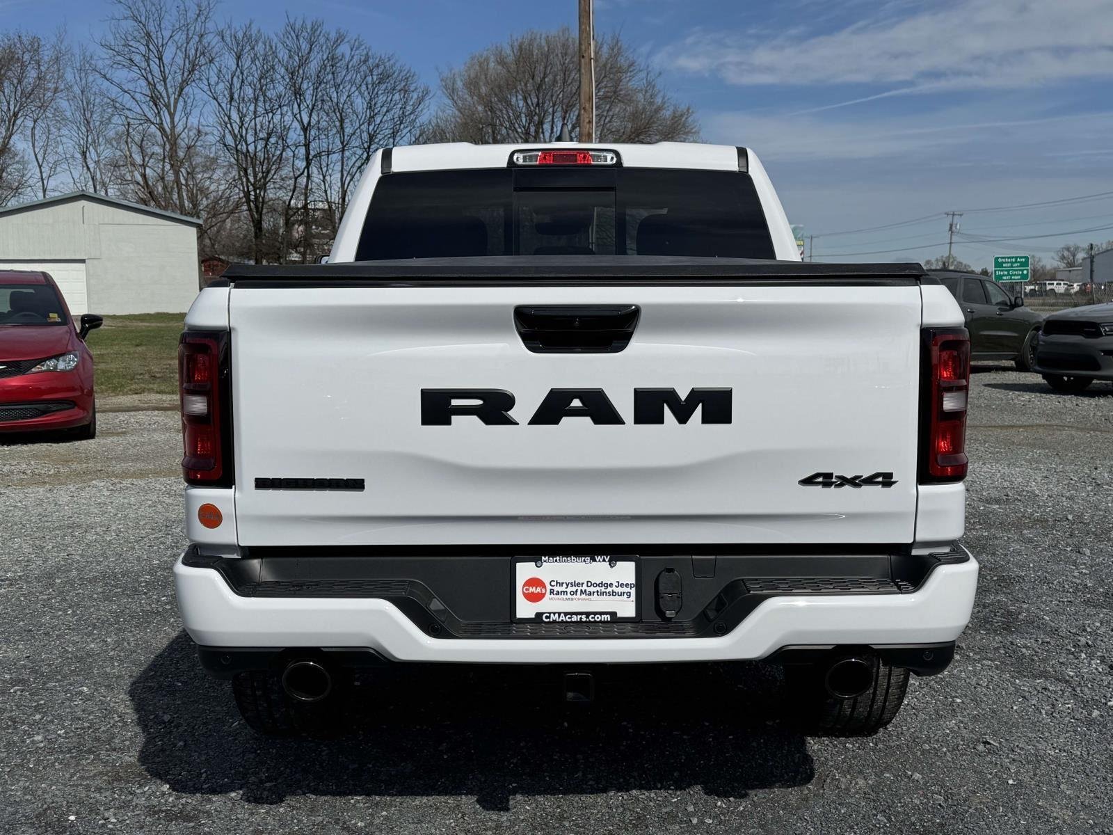 New 2026 Bright White Clear-Coat Exterior Paint RAM Big Horn image 22