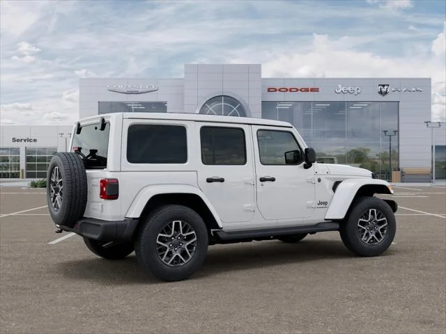 New 2026 Bright White Clear-Coat Exterior Paint Jeep Sahara image 30
