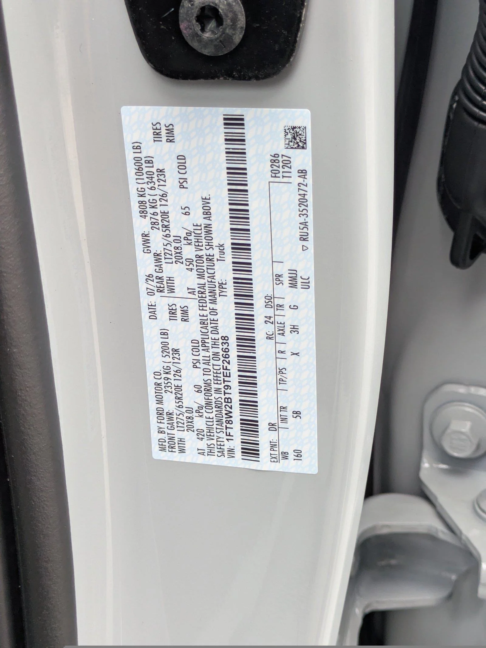 New 2026 Avalanche Ford F-250® Lariat® image 21