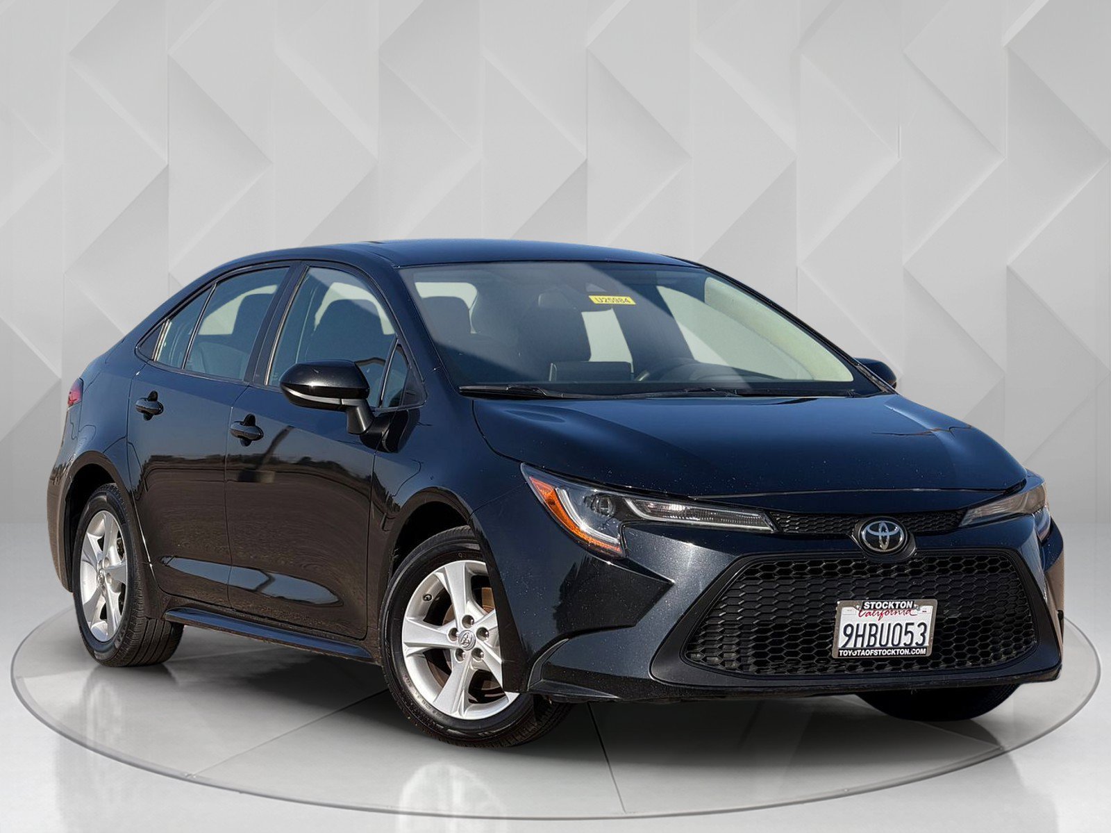 Used 2021 Black Sand Pearl Toyota LE image 6