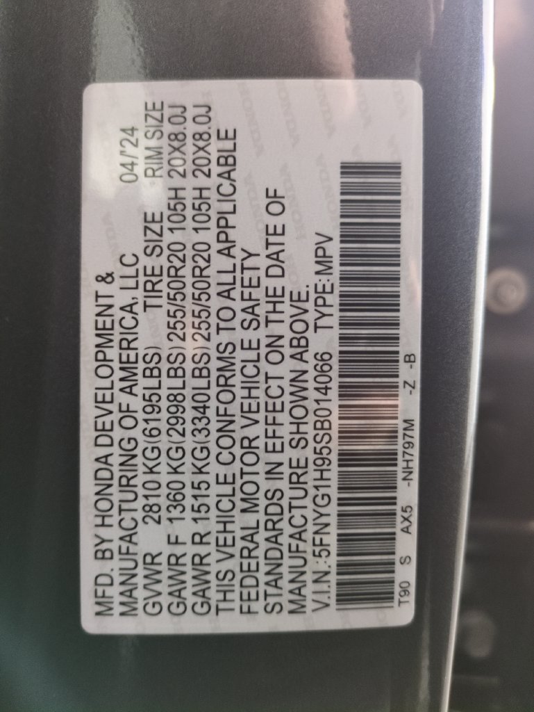 Certified Used 2025 Modern Steel Metallic Honda Black Edition image 37