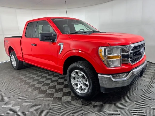 Certified Used 2022 Race Red Ford XLT image 1