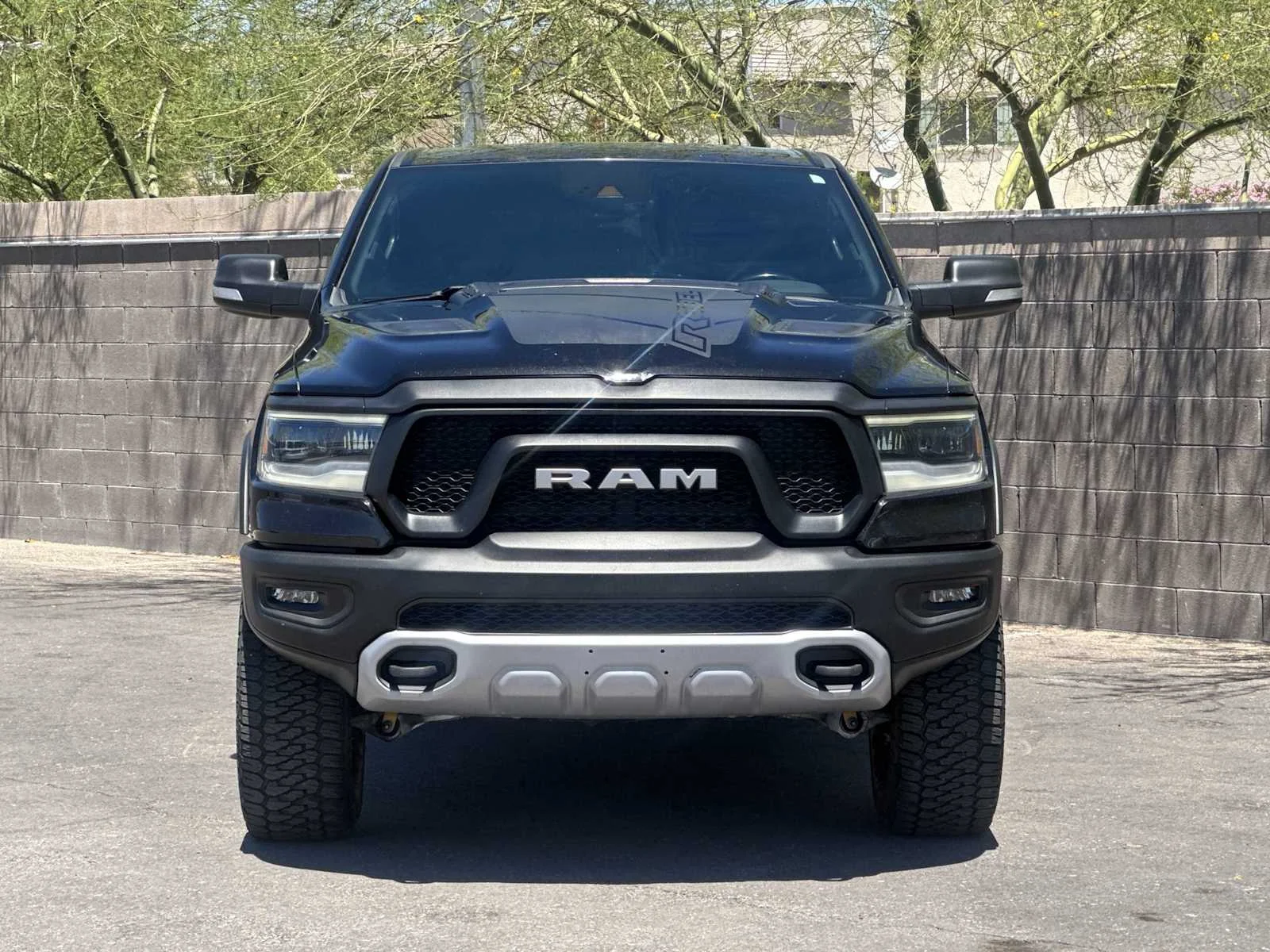 Used 2022 Diamond Black Crystal Pearlcoat Ram Rebel image 3