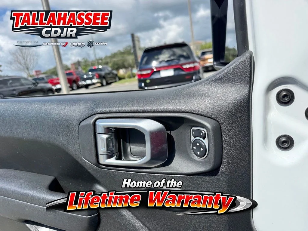 Used 2025 Bright White Clearcoat Jeep Willys image 15