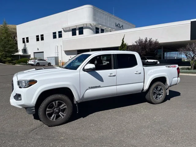 Used 2018 Super White Toyota TRD Sport image 2