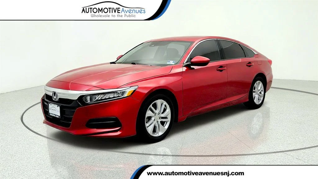 Used 2020 Radiant Red Metallic Honda LX 1.5T CVT image 1