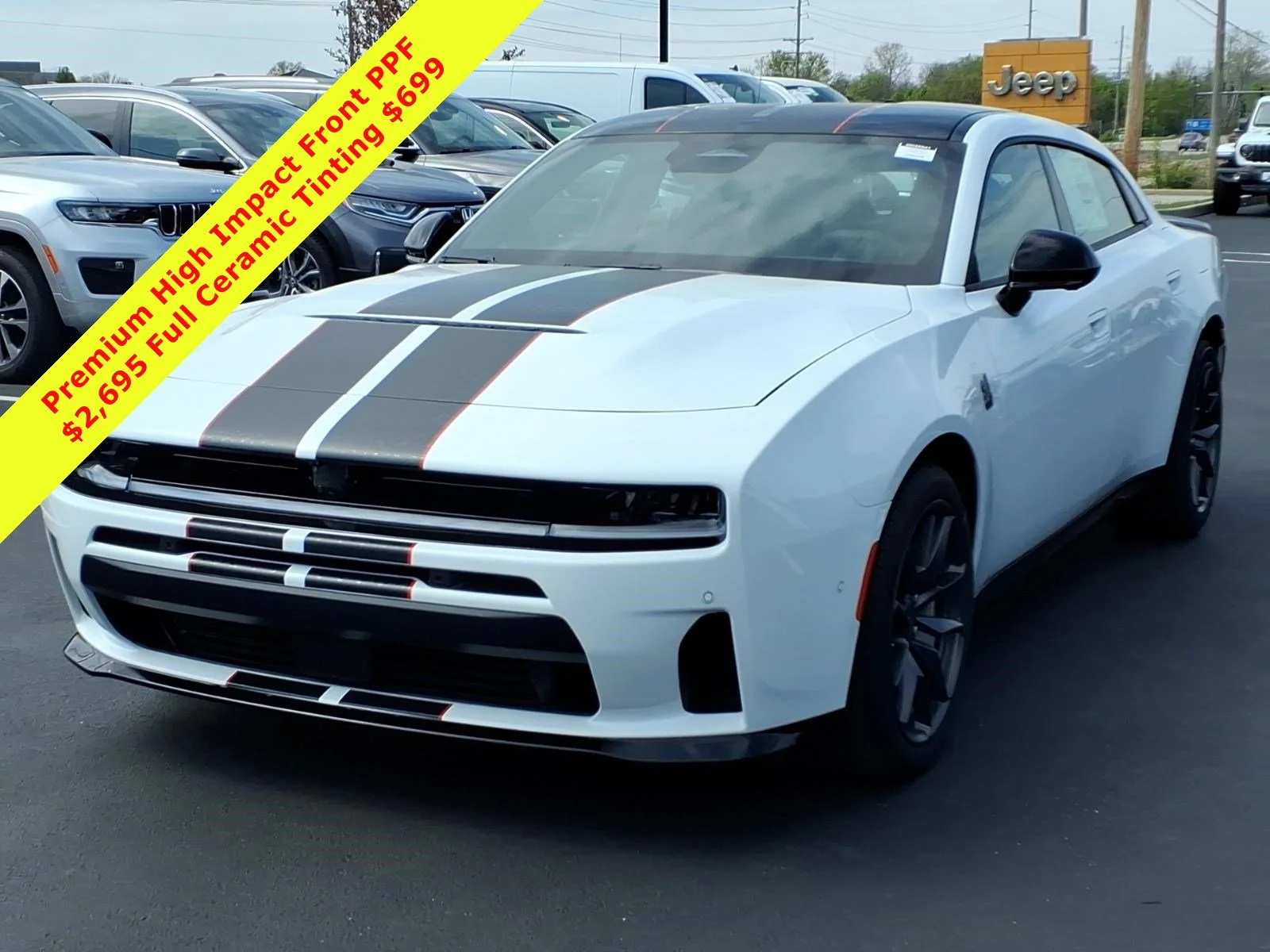 New 2026 White Knuckle Exterior Paint Dodge Scat Pack Plus image 2