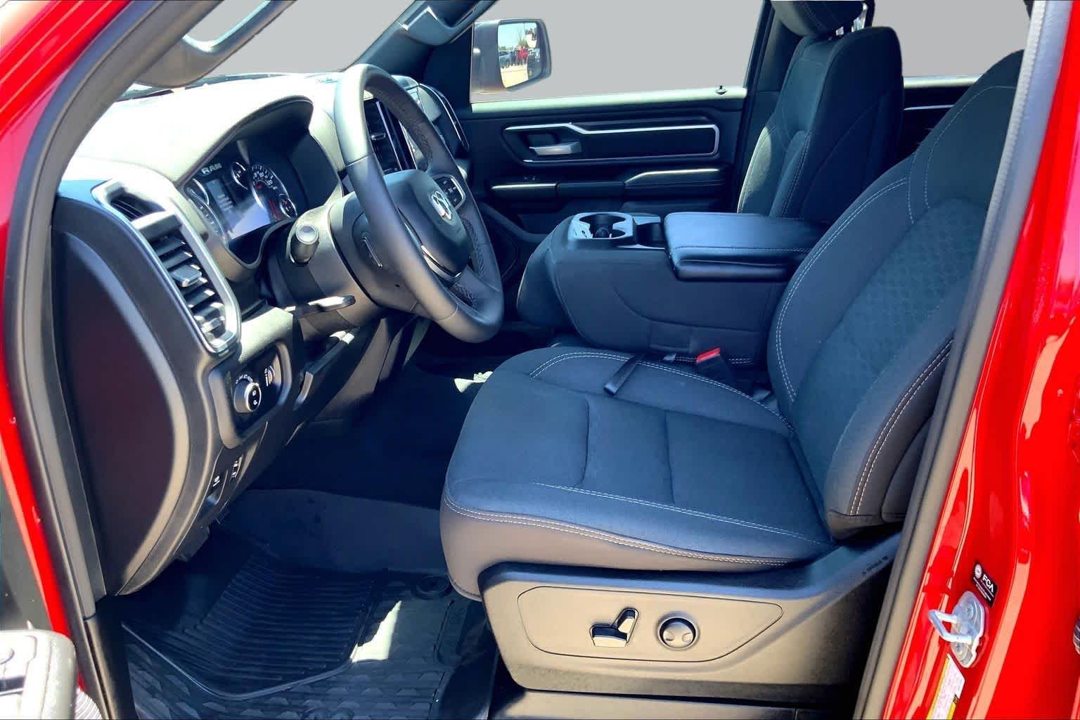 Used 2025 Flame Red Clearcoat Ram Lone Star image 8