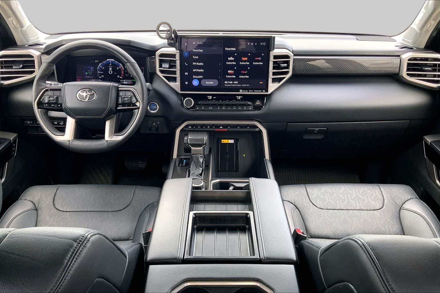 Used 2024 Midnight Black Metallic Toyota Limited Hybrid image 15