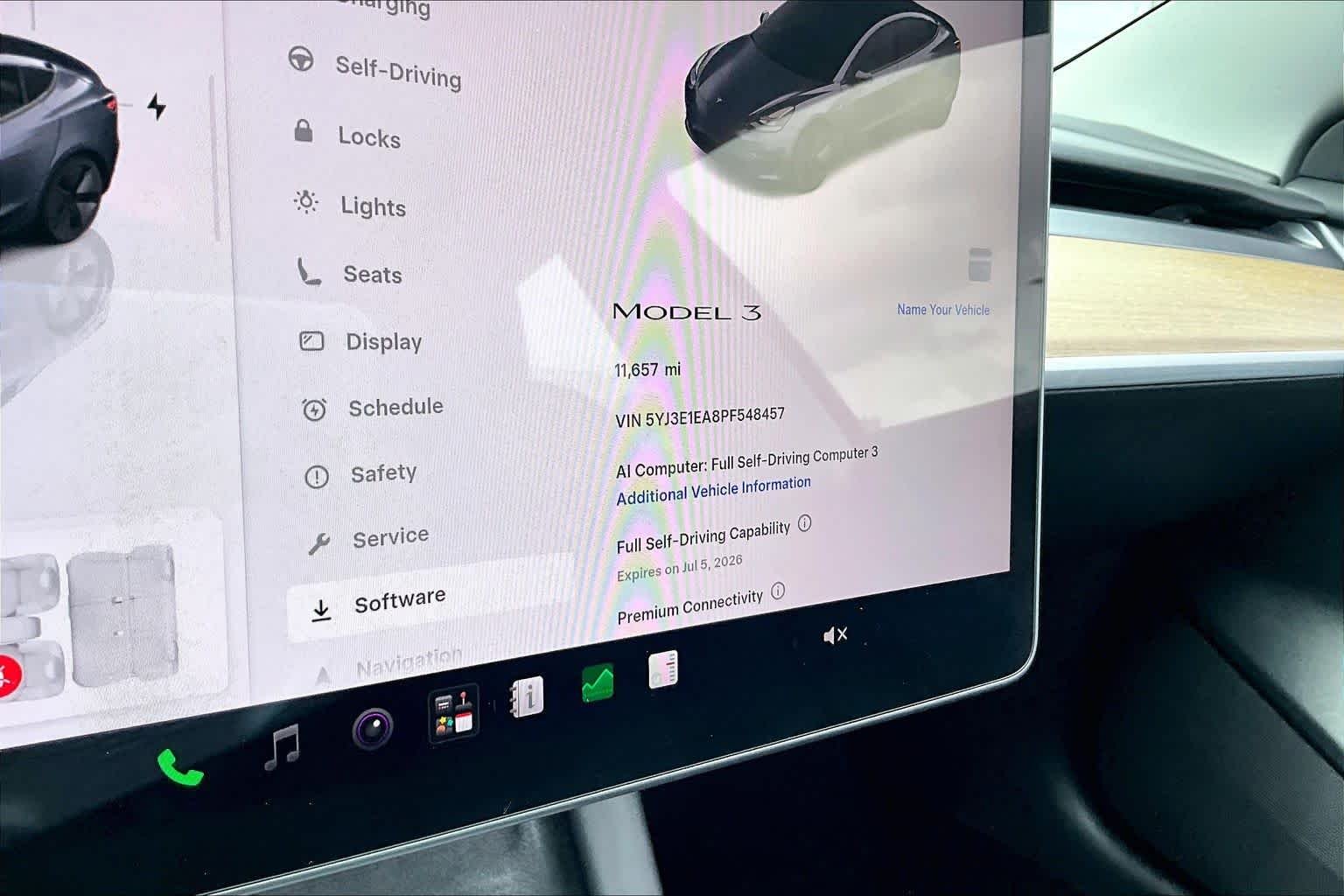 Used 2023 Midnight Silver Metallic Tesla  image 24