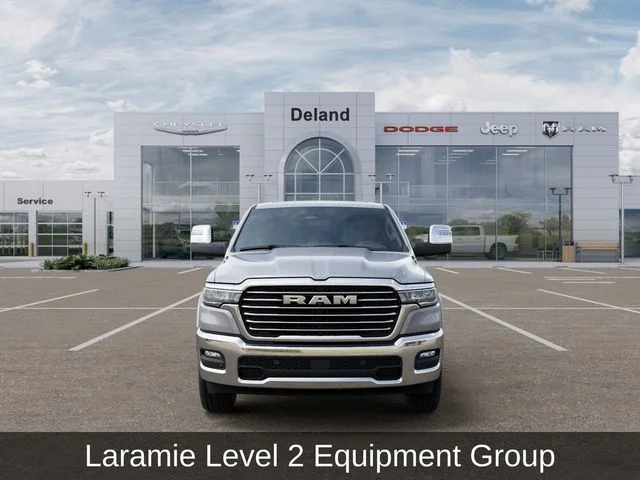 New 2026 Billet Silver Metallic Clear-Coat Exterior Paint RAM Laramie image 7