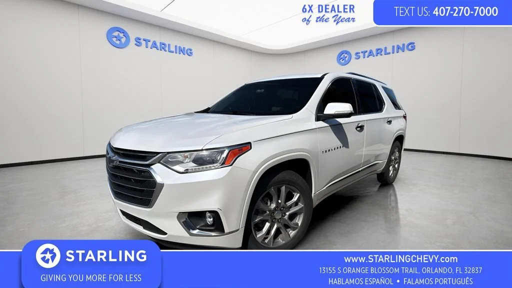 Used 2021 IRIDESCENT PEARL TRICOAT Chevrolet Premier image 1