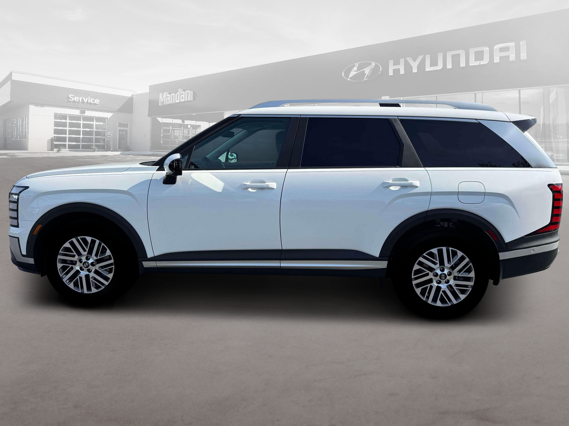 New 2026 White Hyundai SEL Premium AWD image 3