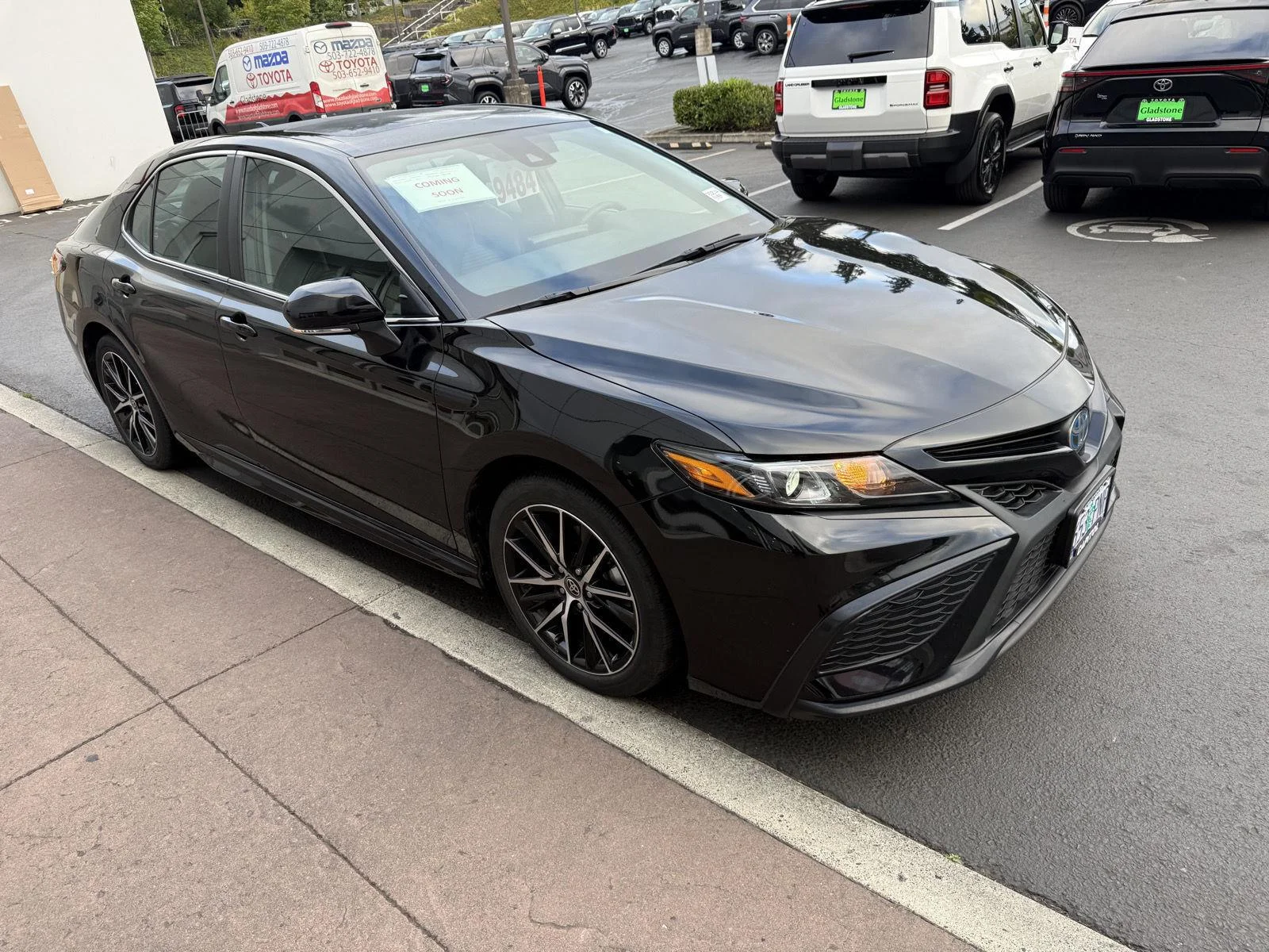 Used 2024 Midnight Black Metallic TOYOTA  image 6