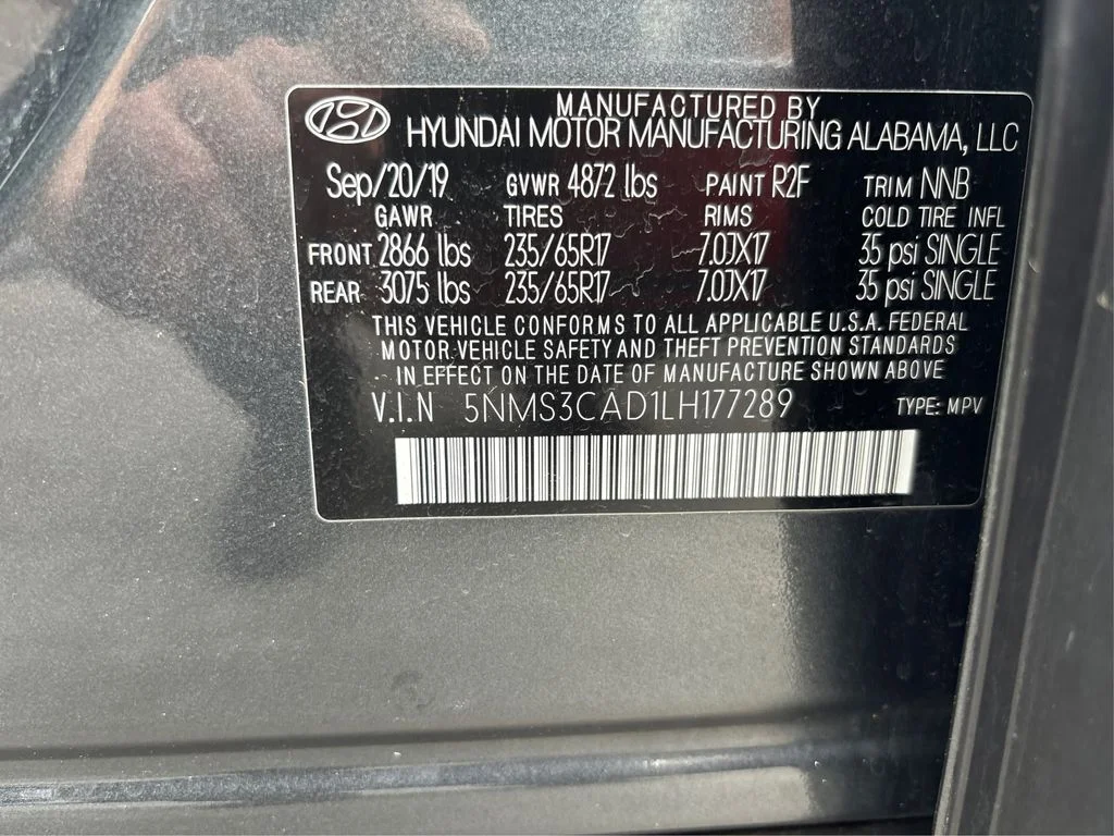 Used 2020 Green Hyundai SEL image 12