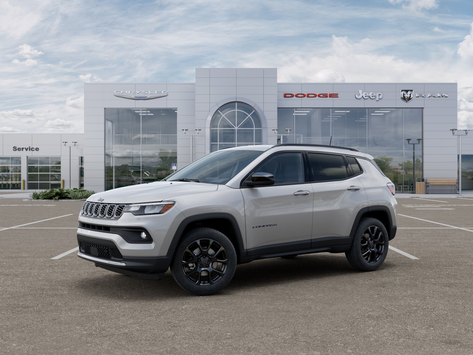 New 2026 Silver Zynith Metallic Clearcoat Jeep Latitude image 54