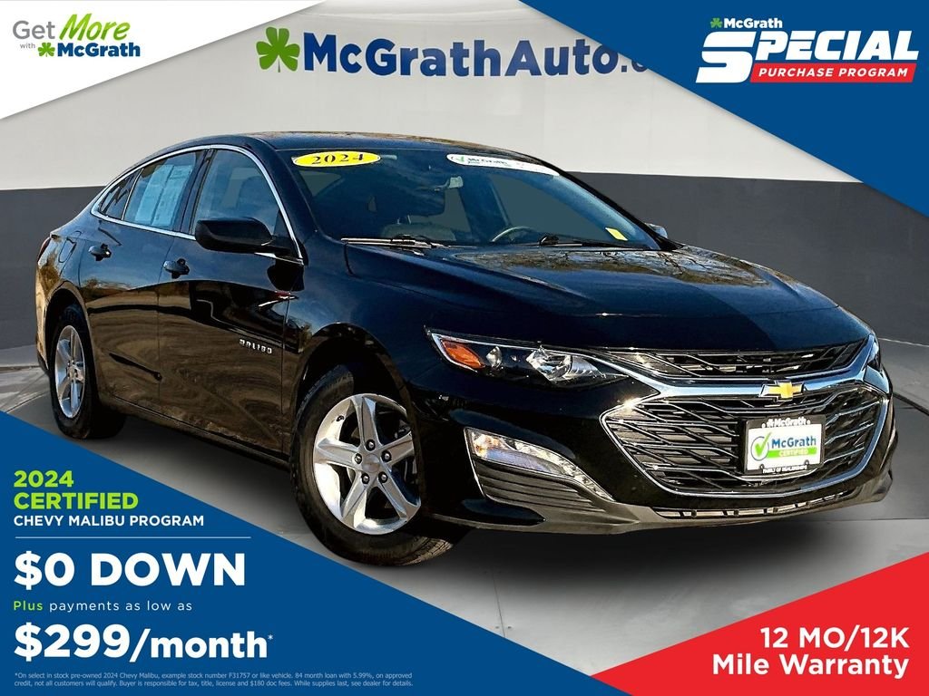 Used 2024 Black Chevrolet LT image 1