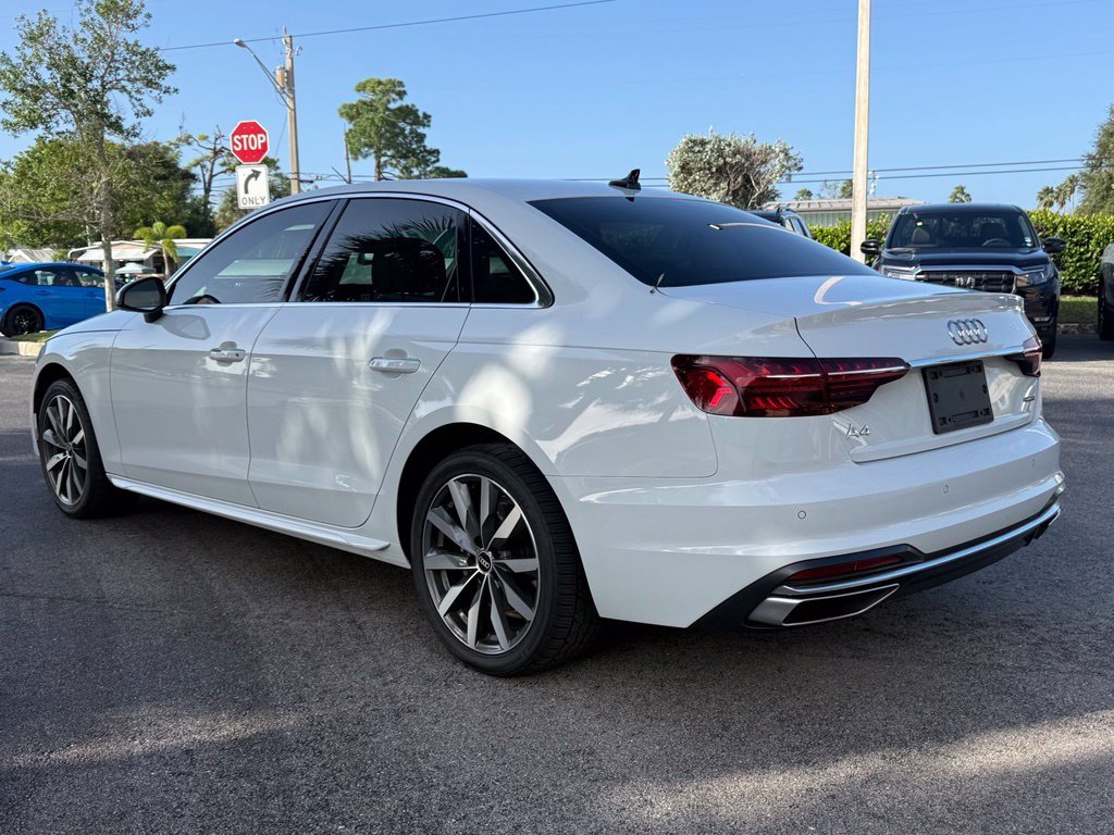 Used 2021 White Audi 40 Premium Plus image 3