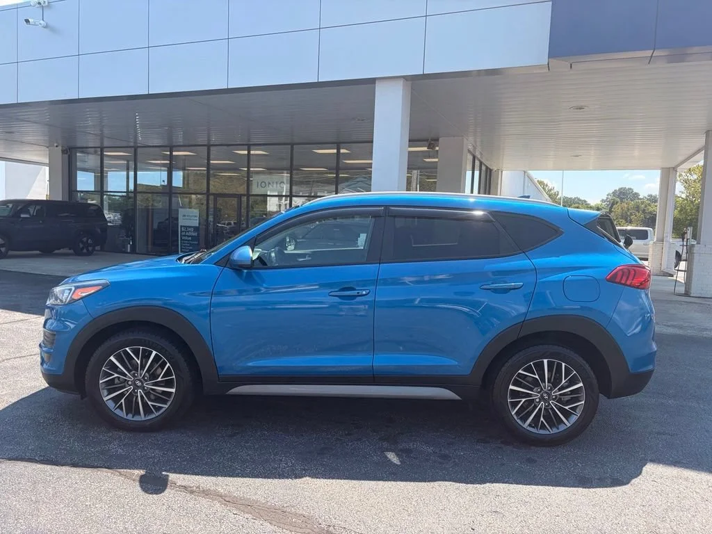 Used 2021 Aqua Blue Hyundai SEL image 10