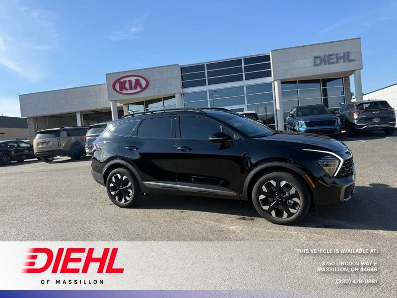 Used 2024 Black Kia X-Line image 1