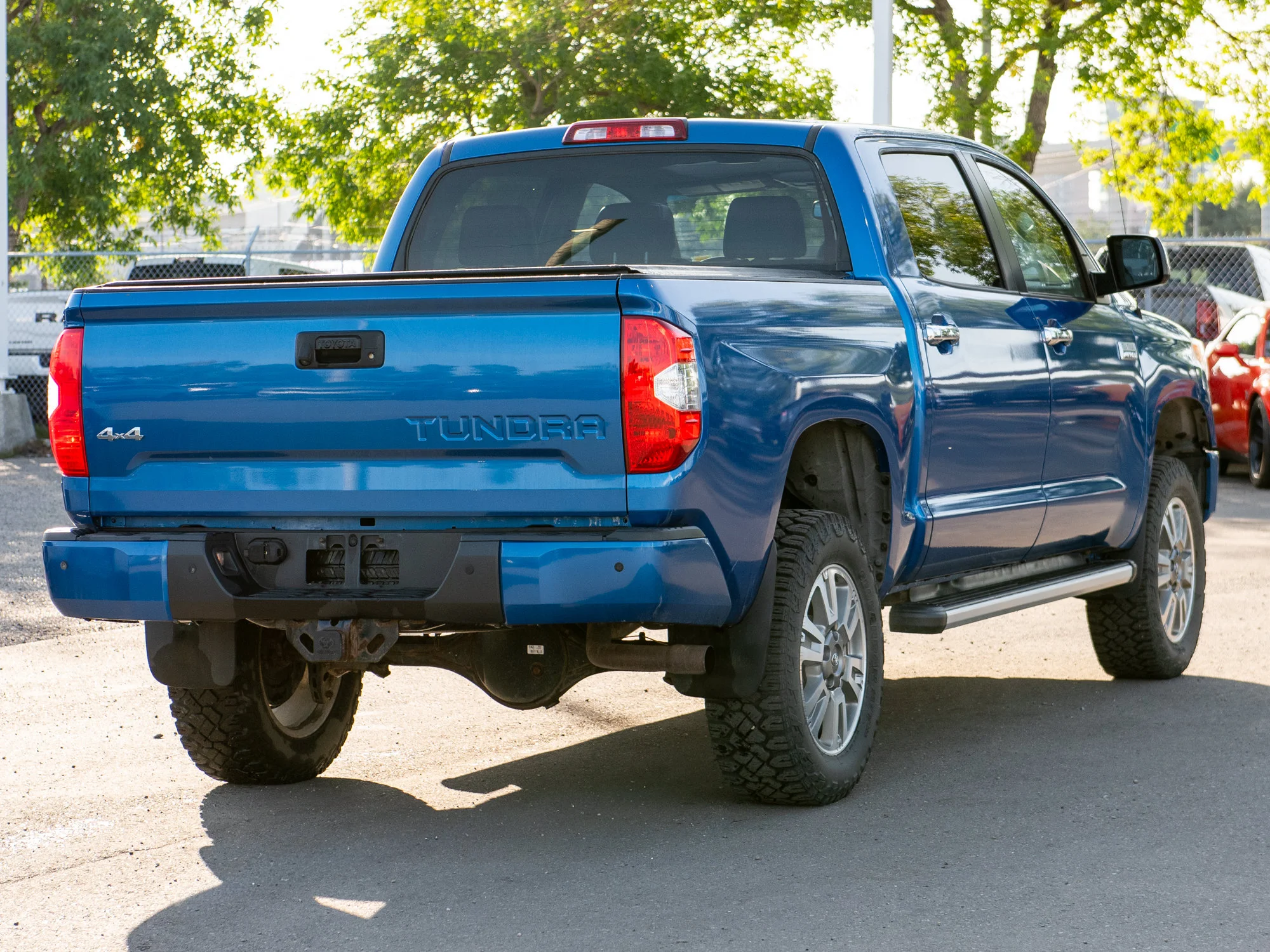 Used 2016 Blue Toyota Platinum* | Crew Max | image 11
