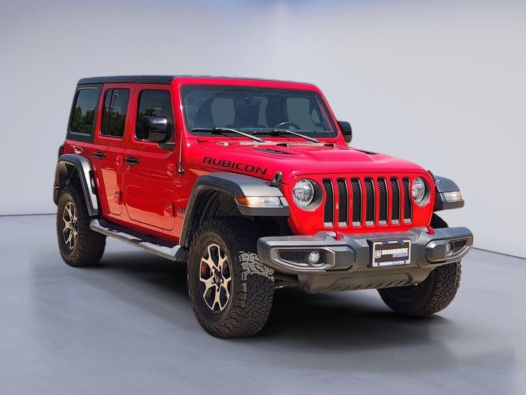 Used 2020 Firecracker Red Clearcoat Jeep Rubicon image 3