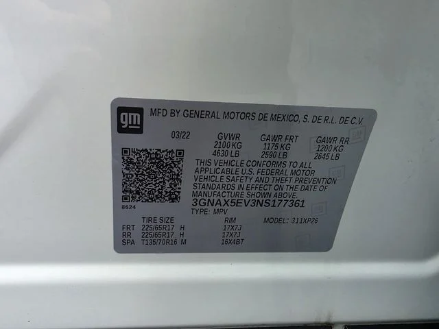 Used 2022 White Chevrolet LS image 3