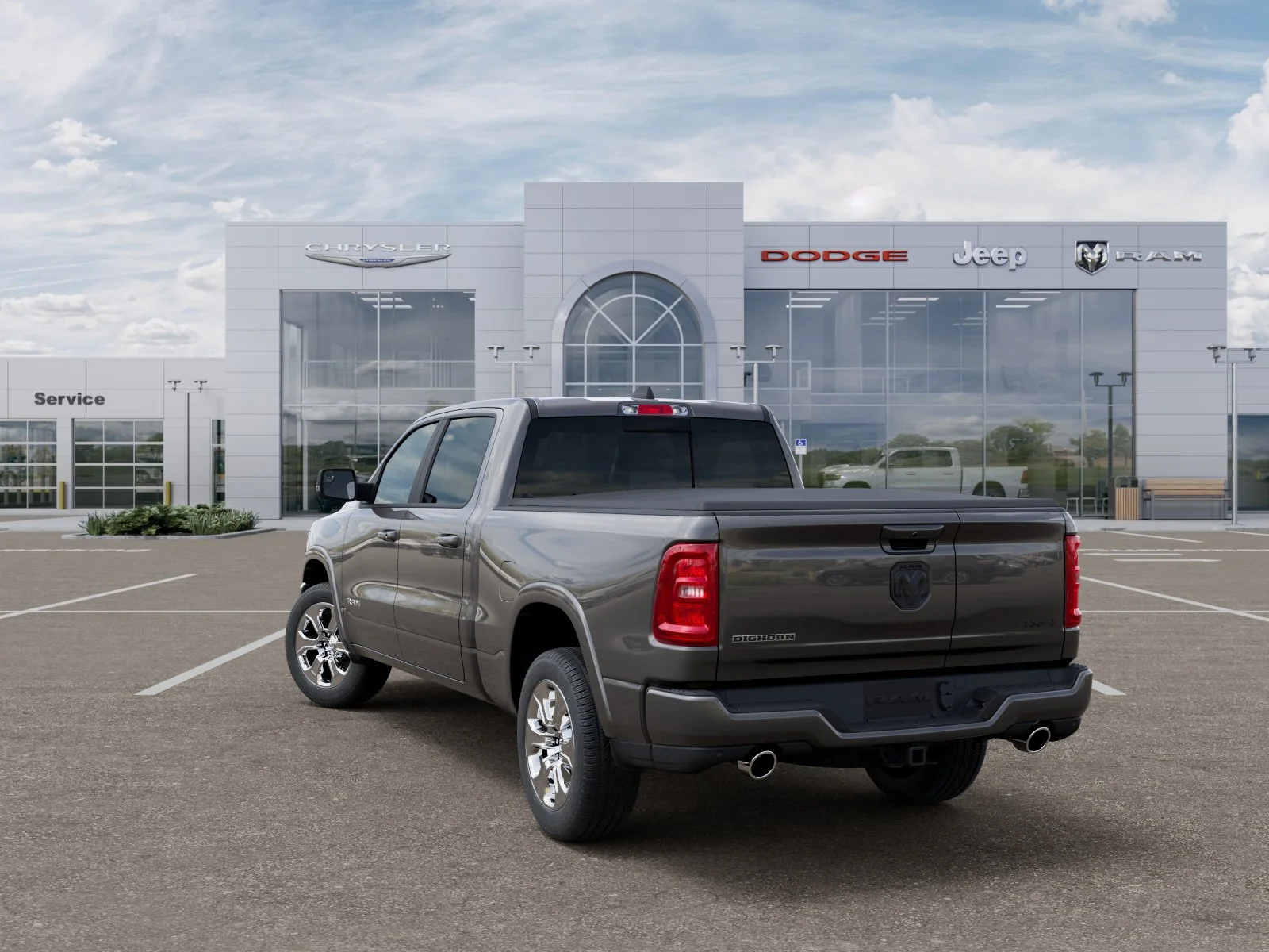 New 2026 Granite Crystal Metallic Clear-Coat Exterior Paint RAM Big Horn/Lone Star image 29