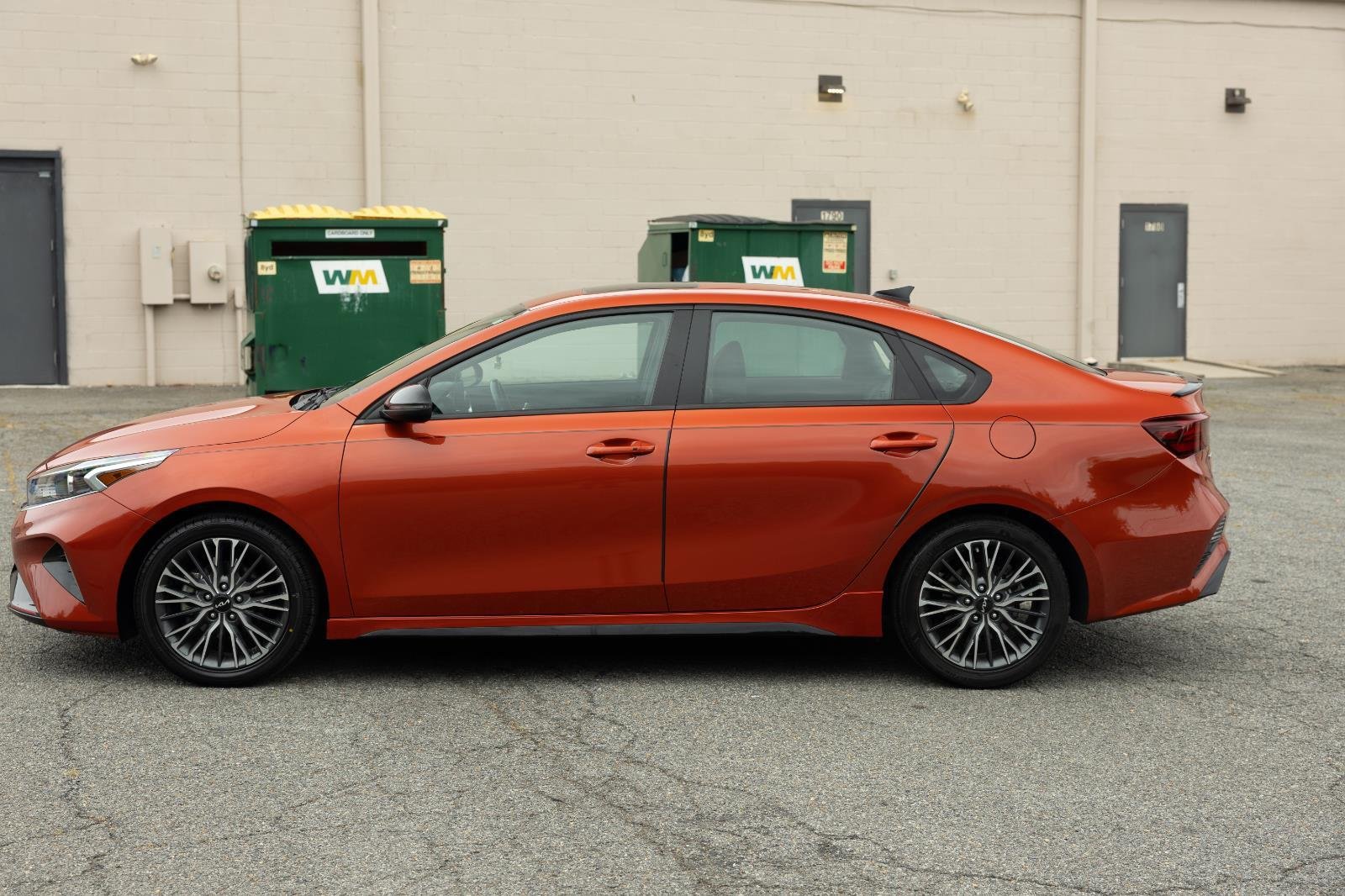 Used 2024 Fire Orange Kia GT-Line image 2